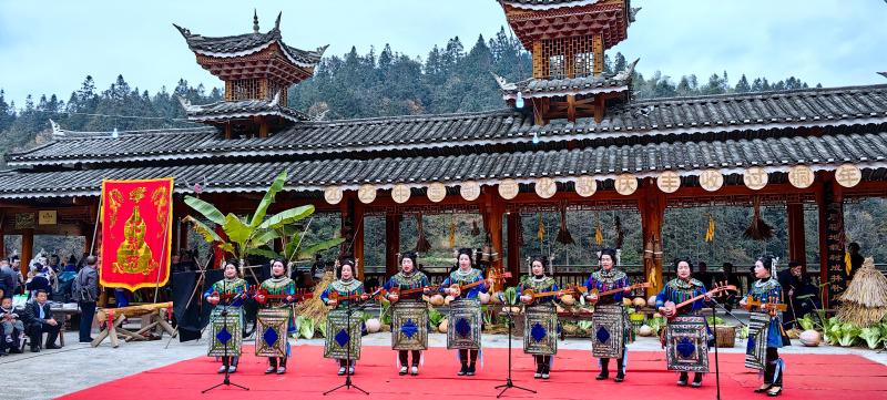 剑河县化敖村：庆丰收  过侗年