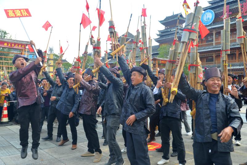 从江县洛香镇：赛芦笙庆侗年！